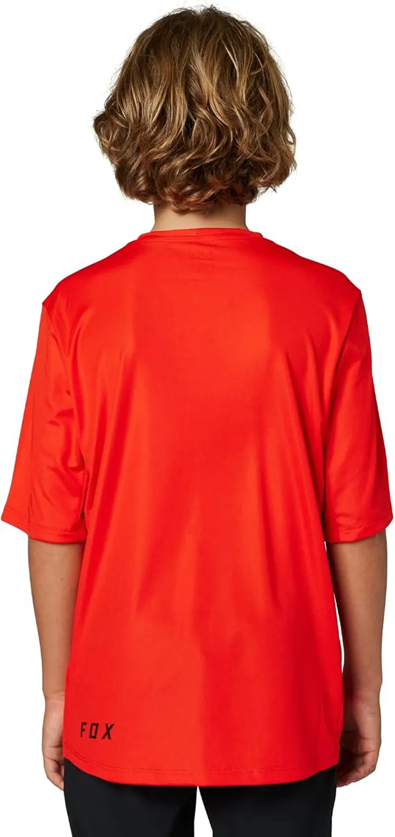 FOX Youth Ranger Mountain Bike Jersey in Flo Red-2